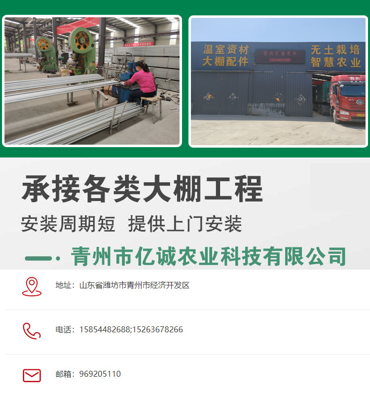 高品質荷蘭溫室大棚施工